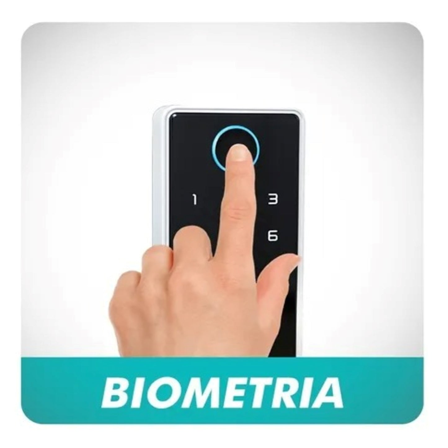 Fechadura Eletrônica Digital Wi-Fi App C/ Biometria Primebras Dubai