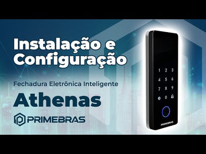 Fechadura Digital Eletrônica Biometrica Com App Bluetooth Primebras Athenas